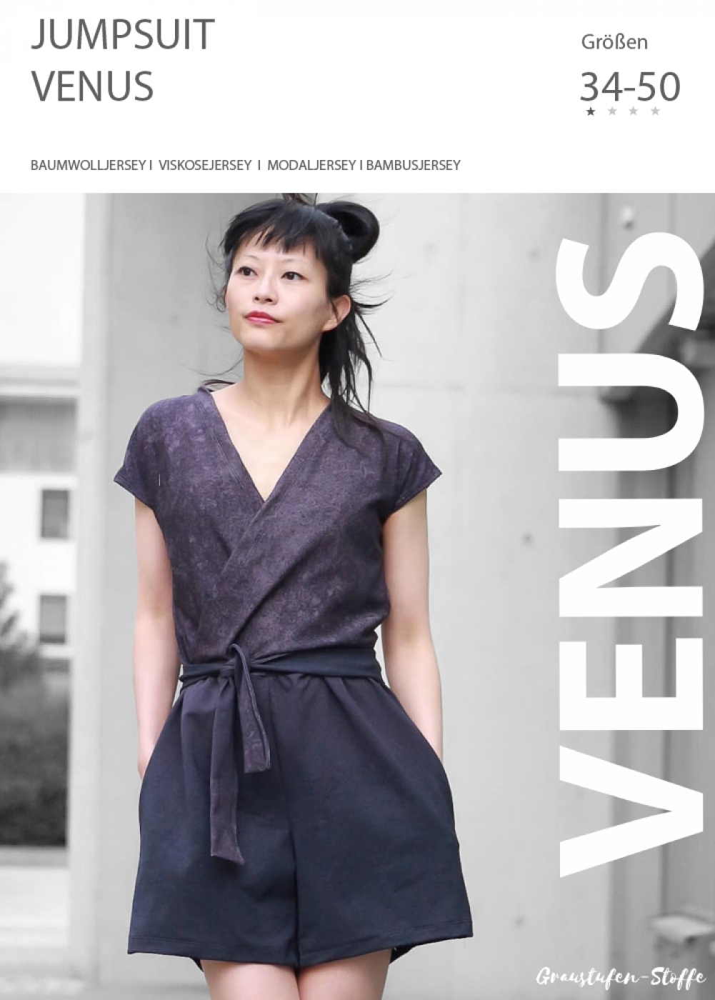 PDF-Schnittmuster Jumpsuit Venus, GR. 34-50